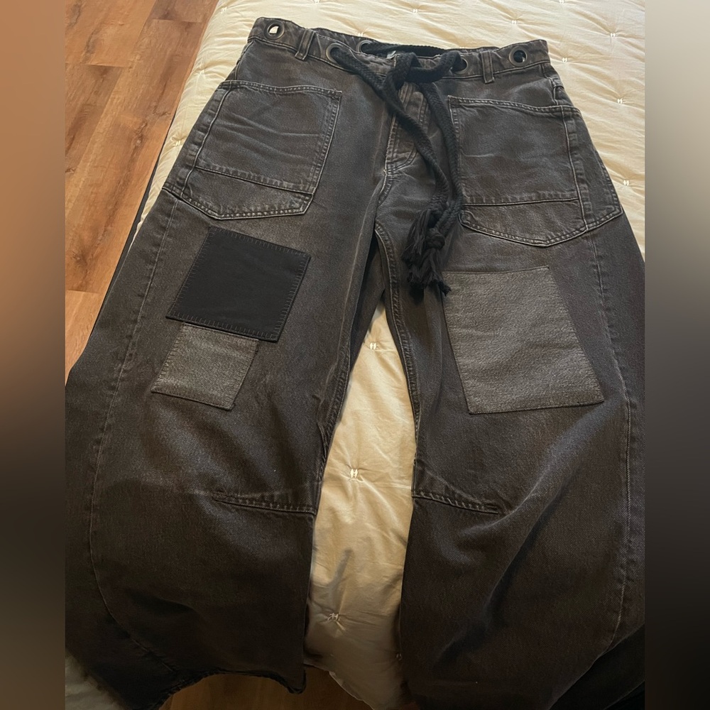 Free People Moxie Barrel Jean - 29L